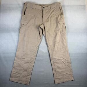 511 Tactical Stryke Pants Mens 40x30* Tan Cargo Active Duty Taclite Ripstop